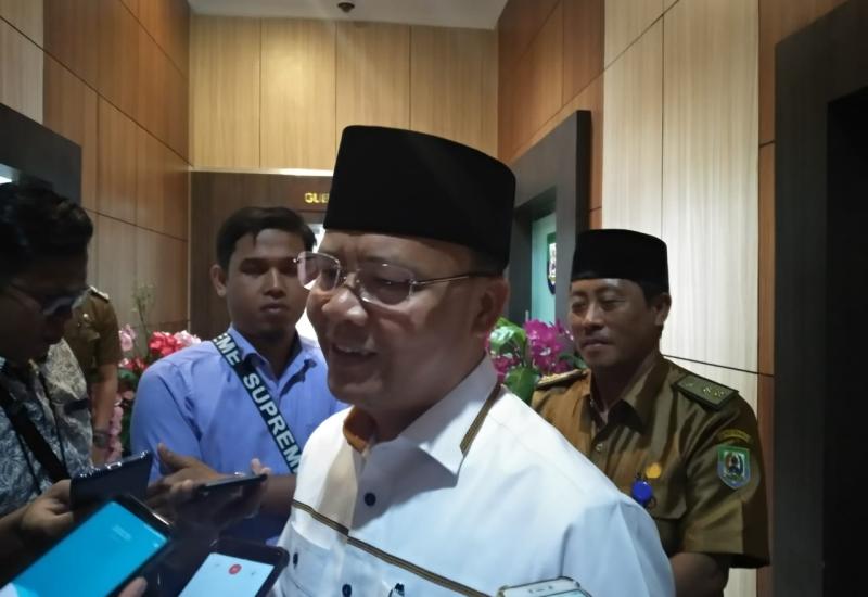 Gubernur Bengkulu Rohidin Mersyah.