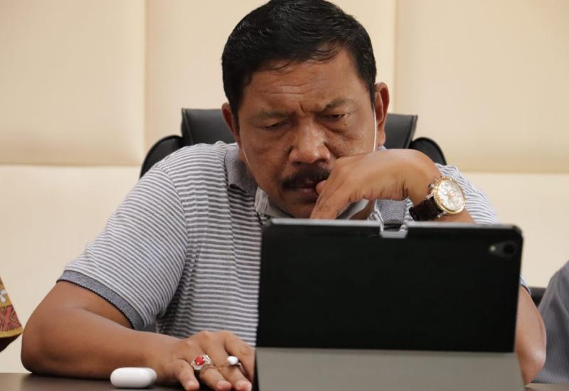 Bupati Mian Sampaikan Upaya Penanggulangan Covid-19 di BU