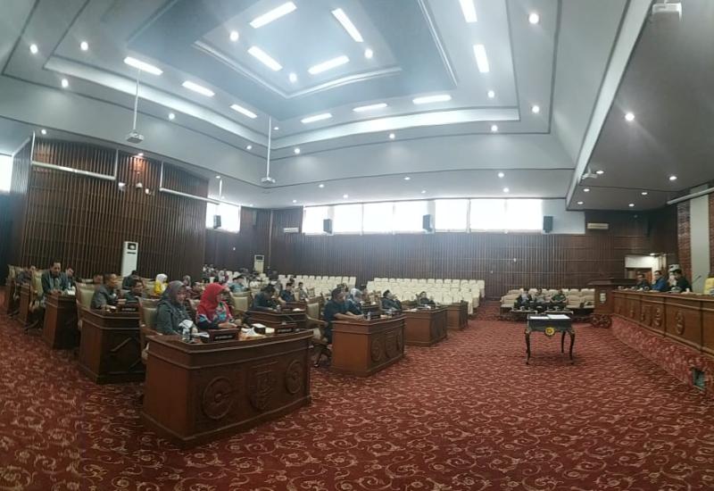 Rapat Paripurna DPRD Provinsi Bengkulu ke-11.