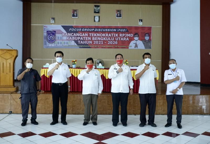 Bappeda BU Susun Rancangan Teknokratik RPJMD 2021-2026