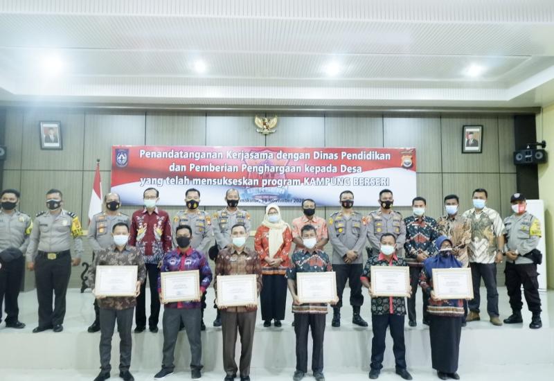 Enam Desa di BU Dapat Penghargaan Kampung Beseri