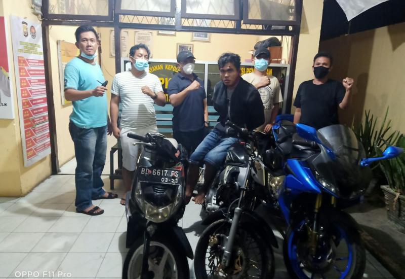 Maling Motor di 5 Tempat, Si Unyil Dibekuk Polisi