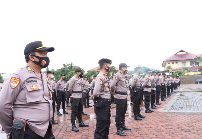 3.551 Personel Polda Bengkulu Amankan Pilkada Serentak 2020