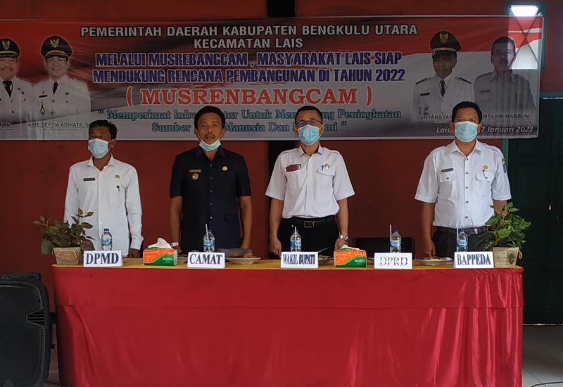 Mulai Dari Pembahasan Pendidikan Hingga Investasi, Musrenbang Lais Berjalan Lancar