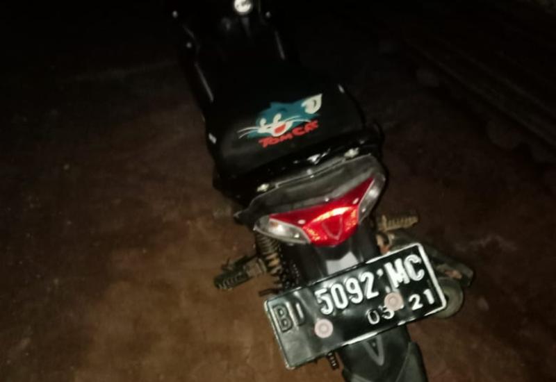 Motor yang diduga milik Pjs Kades Talang Tinggi yang dikabarkan hilang/Tribratanewsbengkulu.com