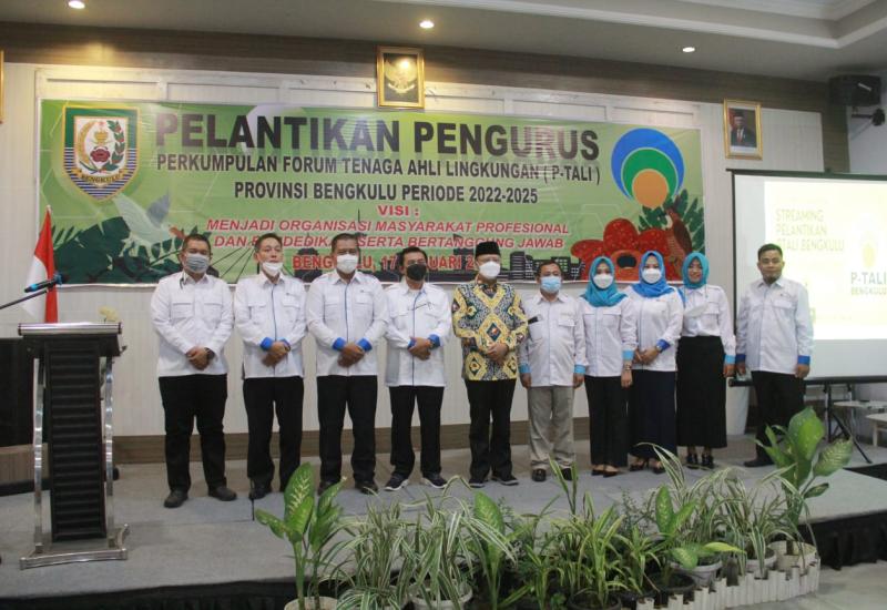 Gubernur Bengkulu Harap, Tenaga Ahli Lingkungan Indonesia Jadi Leader Masalah Lingkungan