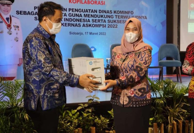 Diskominfotik Provinsi Bengkulu Raih predikat Best Question pada Rakor SDI 2022