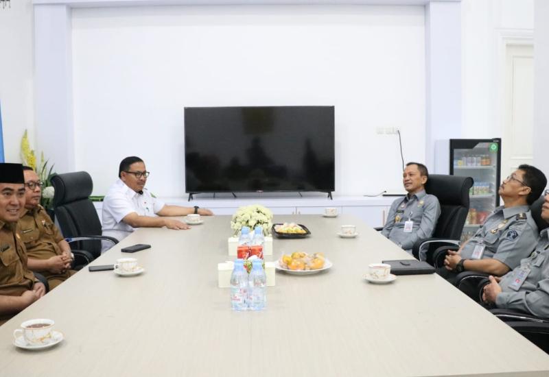 Pertemuan Kakanwil Kemenkumham dan PJ Walikota untuk Penguatan Sinergi Penegakan Hukum dan HAM