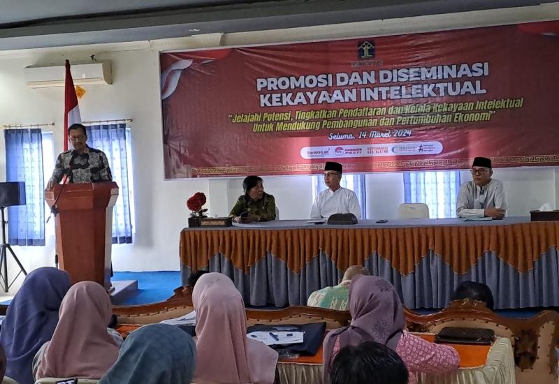 Tingkatkan Pendaftaran dan Kelola Kekayaan Intelektual: Kemenkumham Bengkulu Promosikan dan Diseminasi di Kabupaten Seluma