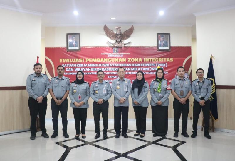 EVALUASI ZI OLEH TPI, KAKANWIL OPTIMIS JAJARANNYA AKAN MERAIH WBK TAHUN 2024