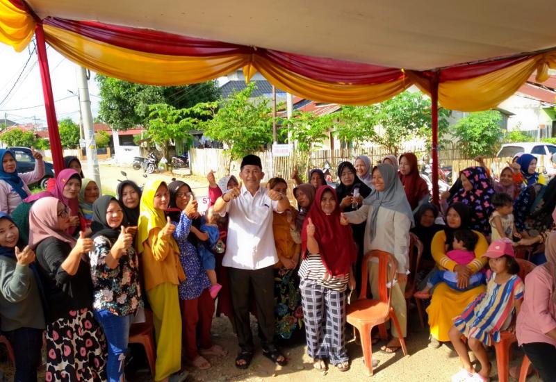 Benny Suharto Jadi Pilihan Emak-emak