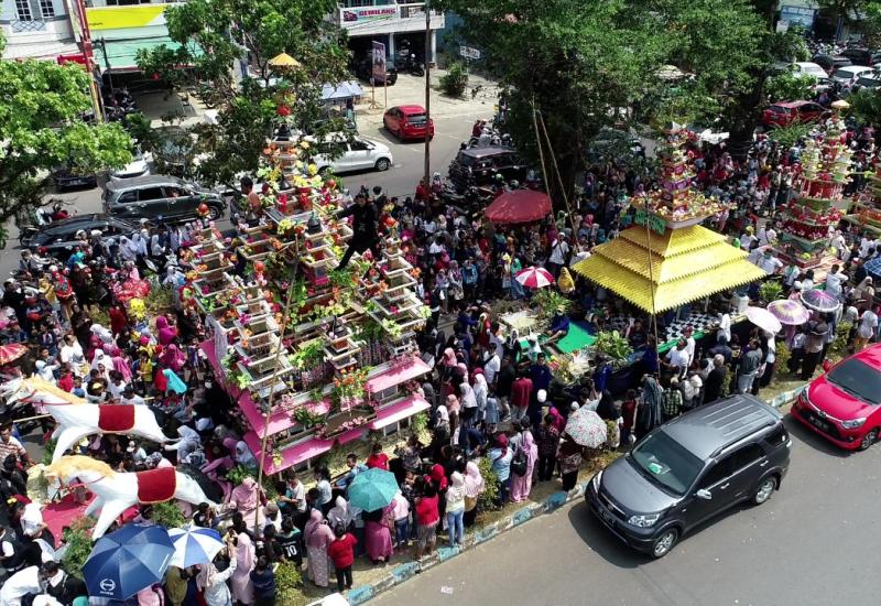  Penutupan Tabut Bengkulu di akhiri dengan pawai Tabut Terbuang