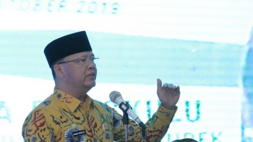 Gubernur Bengkulu Rohidin Mersyah.