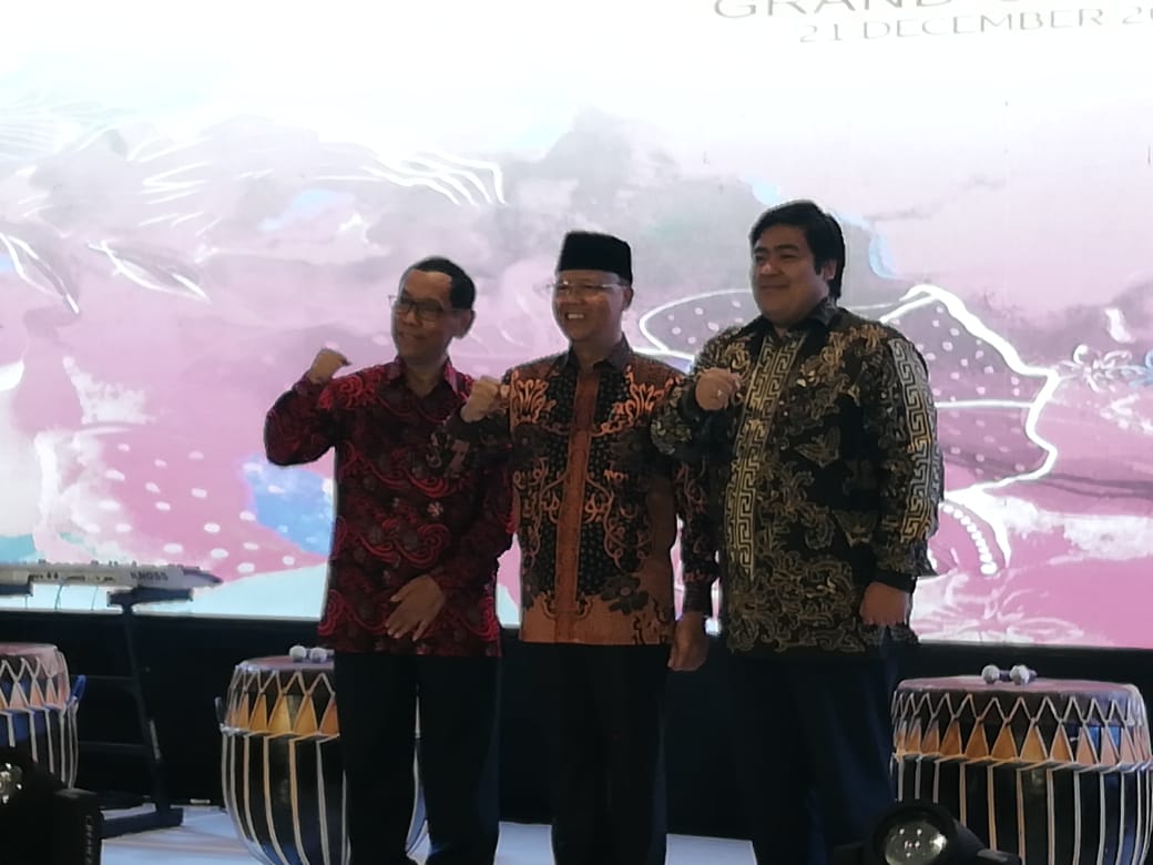 Tampak peresmian Mercure Hotel dihadiri oleh Gubernur Bengkulu beserta sejumlah pejabat Pemprov Bengkulu.