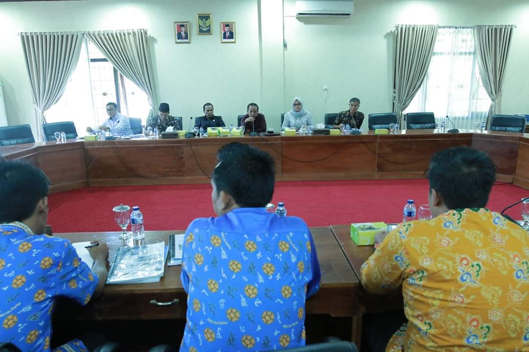 Saat hearing berlangsung.