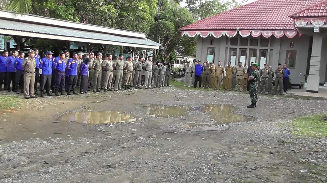 Komandan Dandim saat menyampaikan arahannya.
