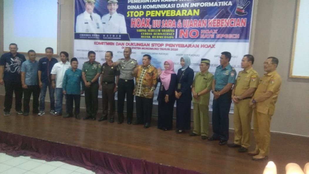 Bupati Mukomuko beserta FKPD dan Kepala OPD Mukomuko.