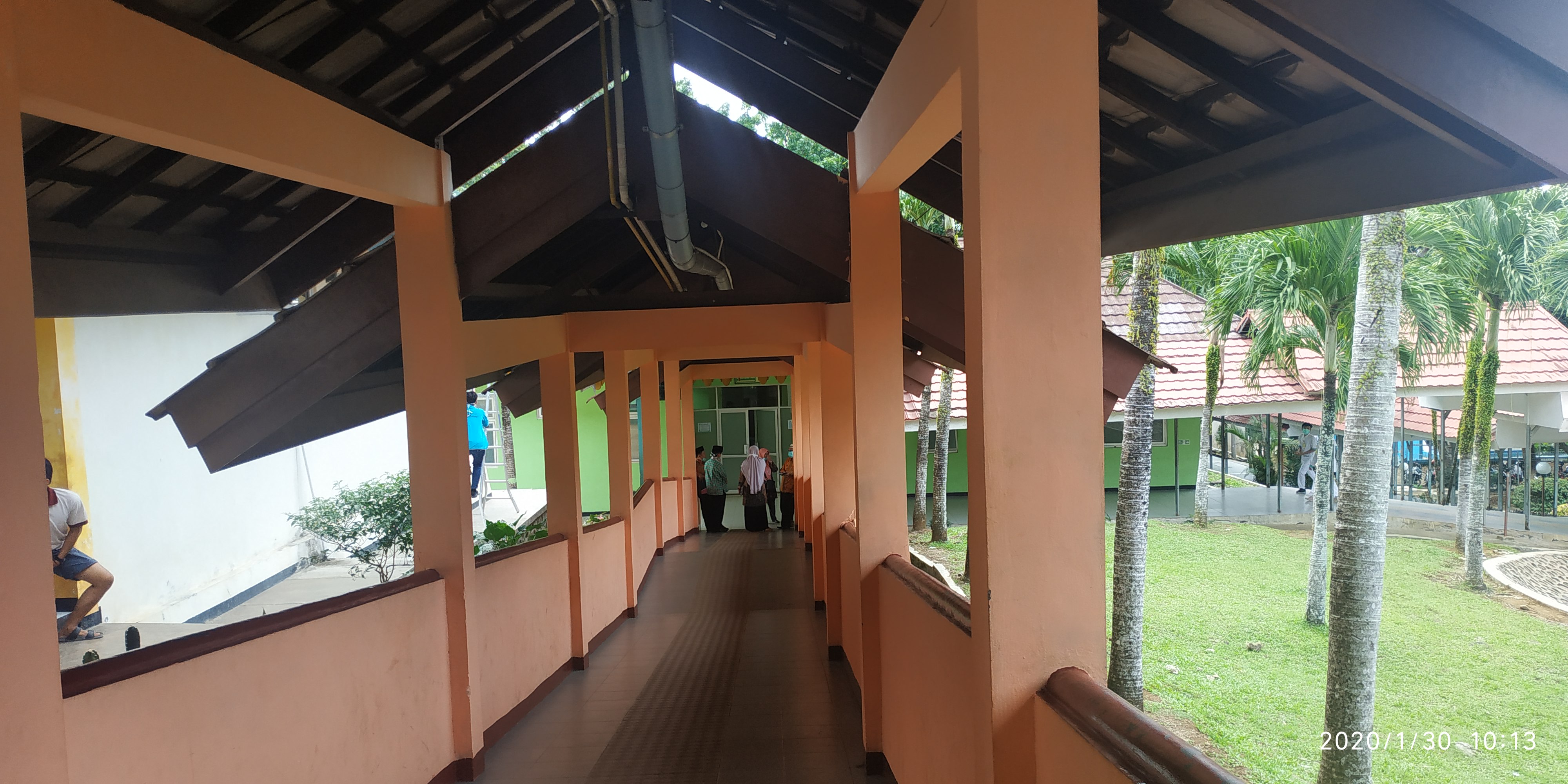 Ruangan Flamboyan yang menjadi ruang isolasi pasien dicurigai terinfeksi virus corona.