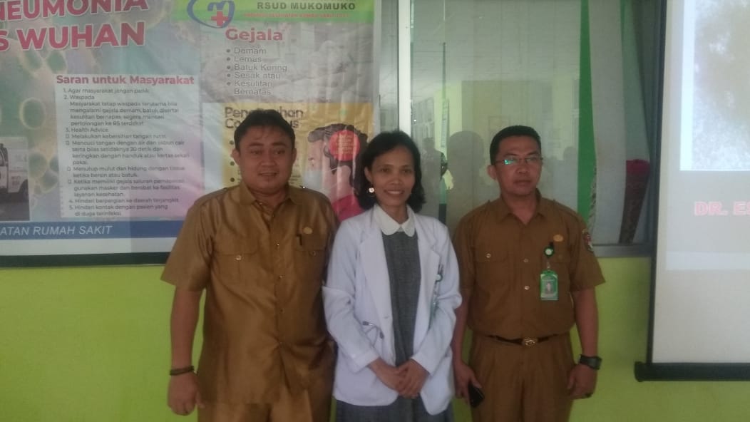 Dokter dan Direktur RSUD Mukomuko.