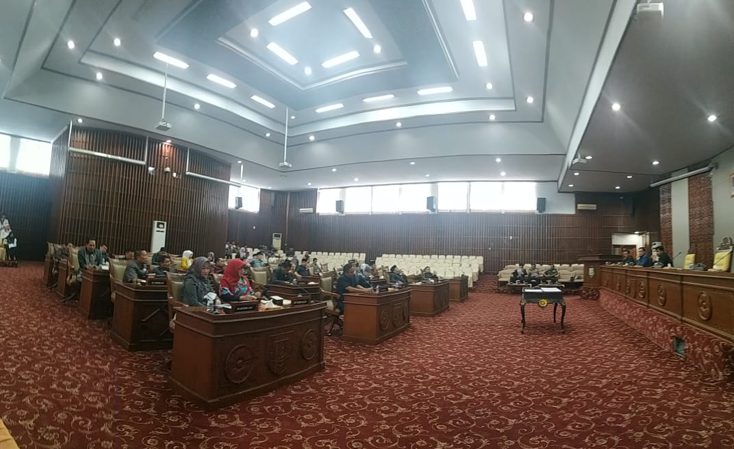 Rapat Paripurna DPRD Provinsi Bengkulu ke-11.