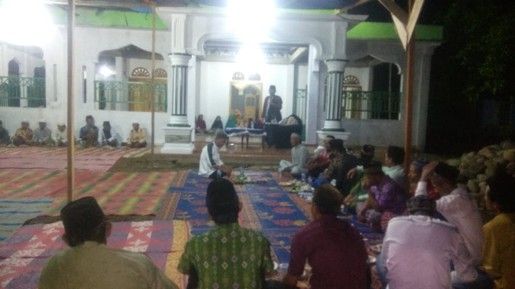 Di Isra' Mijraj Desa Rawa Mulya, Choirul Huda Singgung Soal Covid-19