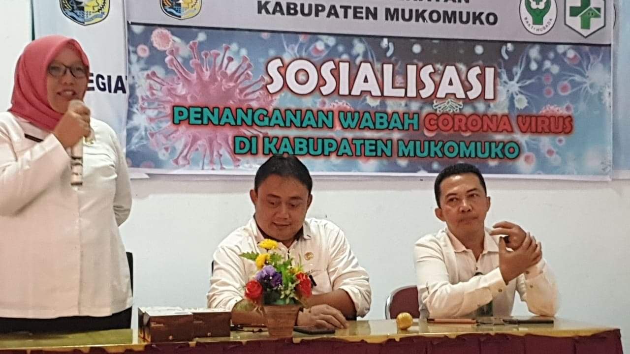 Sosialisasi tengah berlangsung.