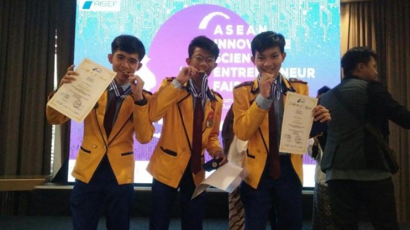 Konsep 5 Pilar Pentagon, Hantarkan Kemenangan 3 Siswa Bengkulu di ASEAN AISEF 2020