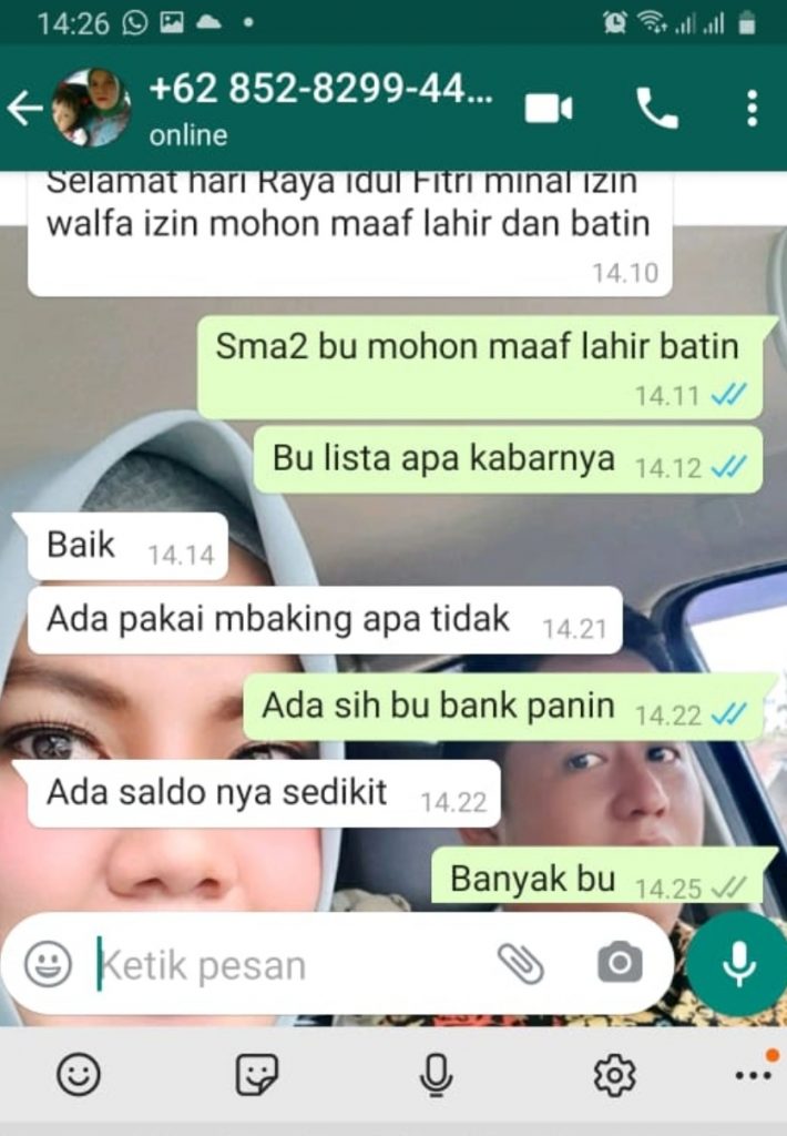 Hati-Hati, Sebuah Akun WA Catut Nama Kadinkes Kota dan Direktur RSHD