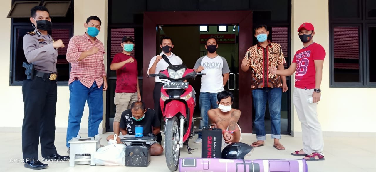 Residivis, 2 Pelaku Curat Akhiri Karir Kriminal di Bui