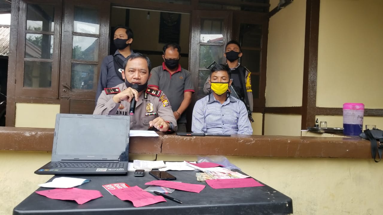 Judi Online, Pria Pyang Mbik Ini Dijerat UU ITE