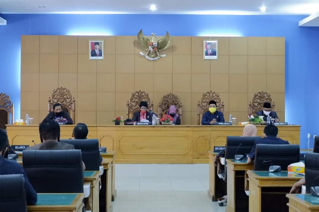 Usai Raih WTP BPK, Bupati Mian Sampaikan Nota Pengantar Raperda APBD 2019