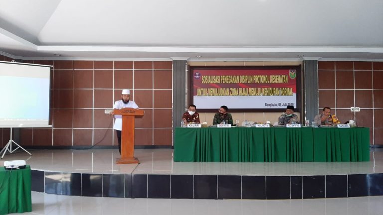 New Normal, Helmi Harapkan Kota Bengkulu Kembali Zona Hijau