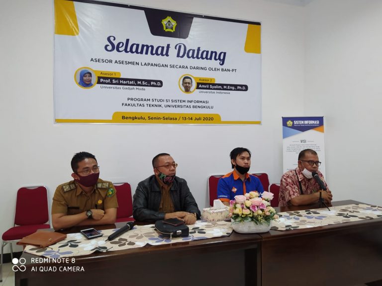Akreditasi Prodi S1 Sistem Informasi Unib Segera Naik