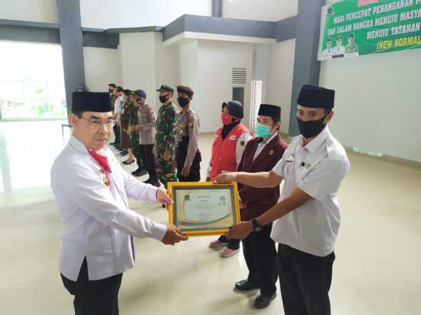 2 Ribu Petugas Penanganan Covid-19 Rejang Lebong Diberi Penghargaan