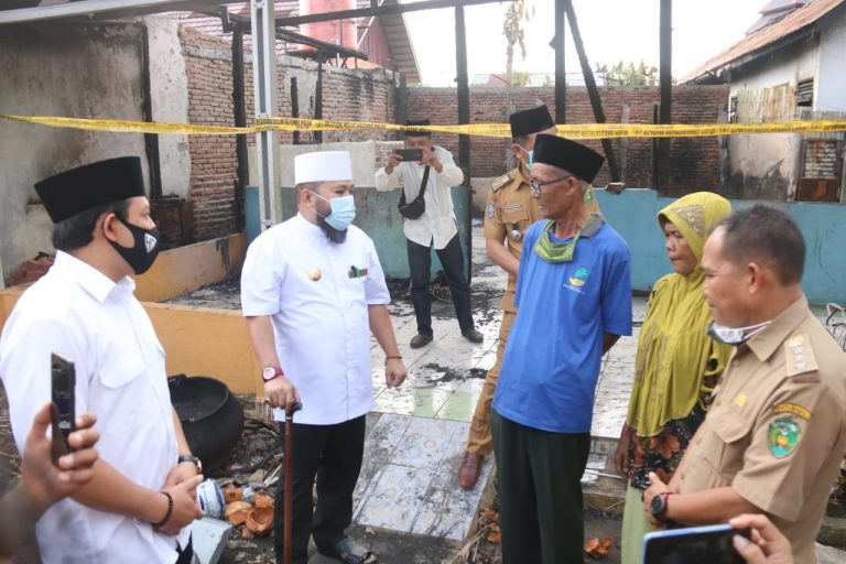 Hangus Terbakar, Pemkot Pastikan Perbaiki Rumah Korban Kebakaran