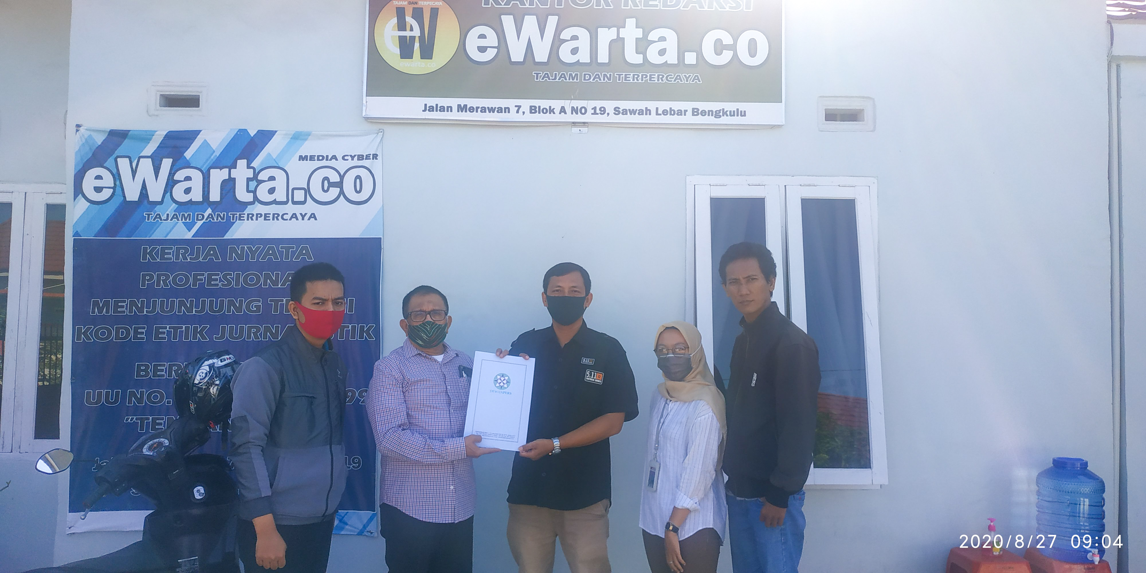 Dewan Pers Verifikasi Faktual Media Ewarta.co