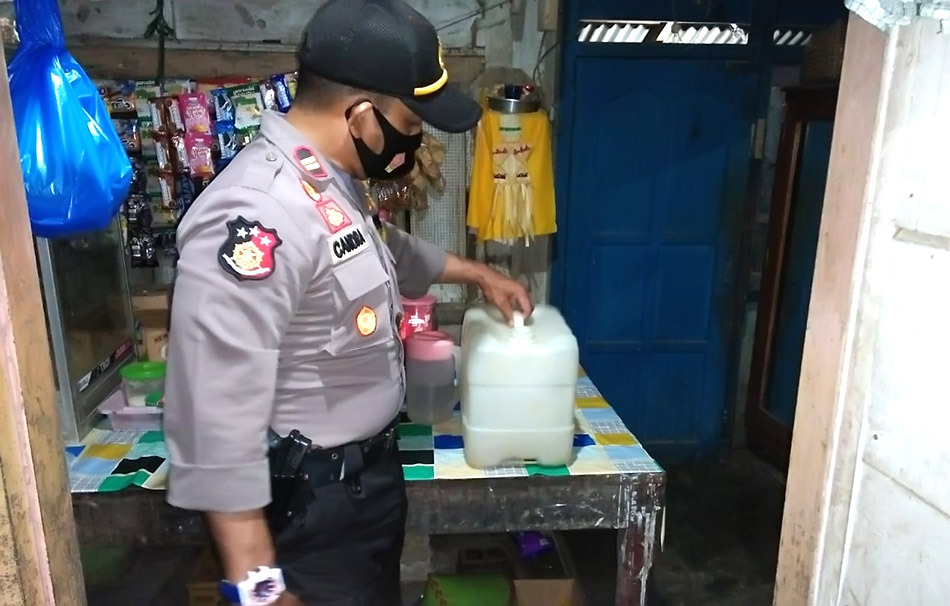 Razia Kios, Polsek Toili Kembali Temukan Cap Tikus