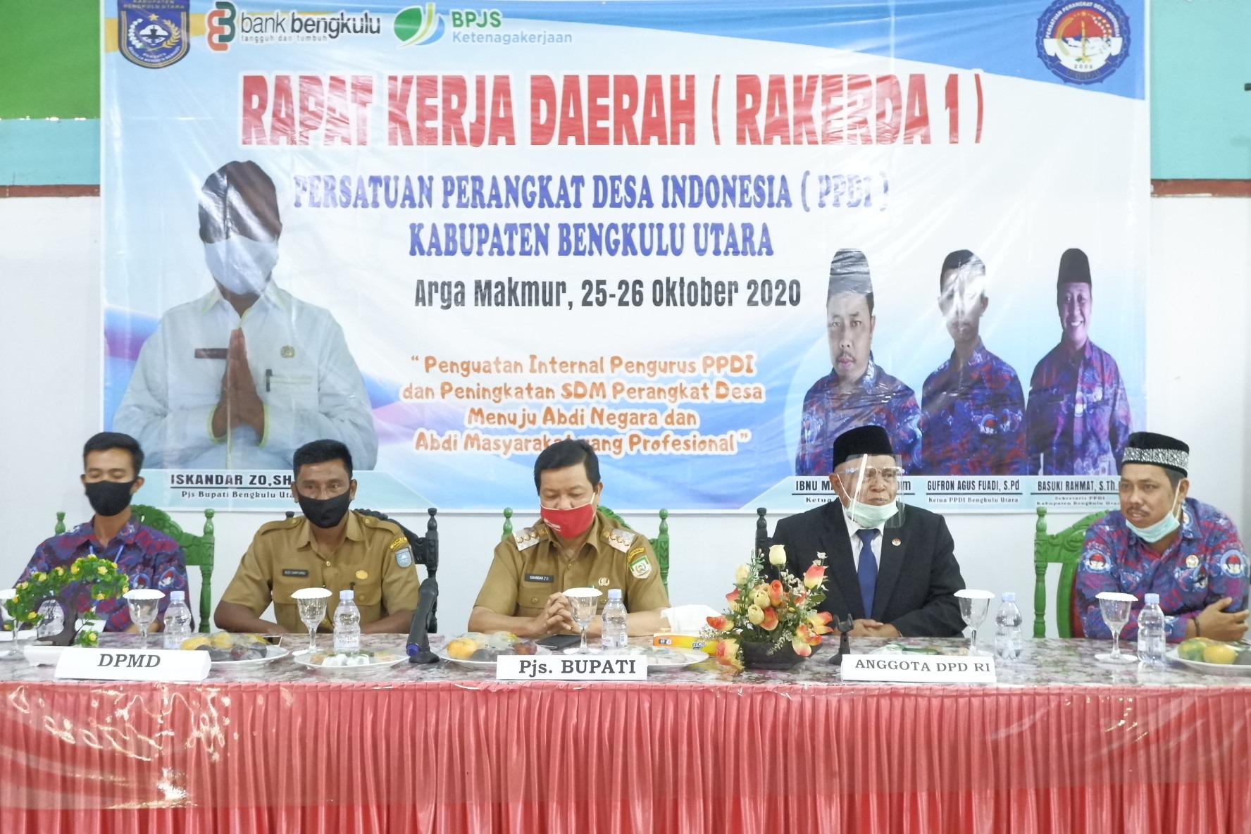 Rakerda Perdana, Pjs Bupati Harap PPDI BU Tingkatkan SDM