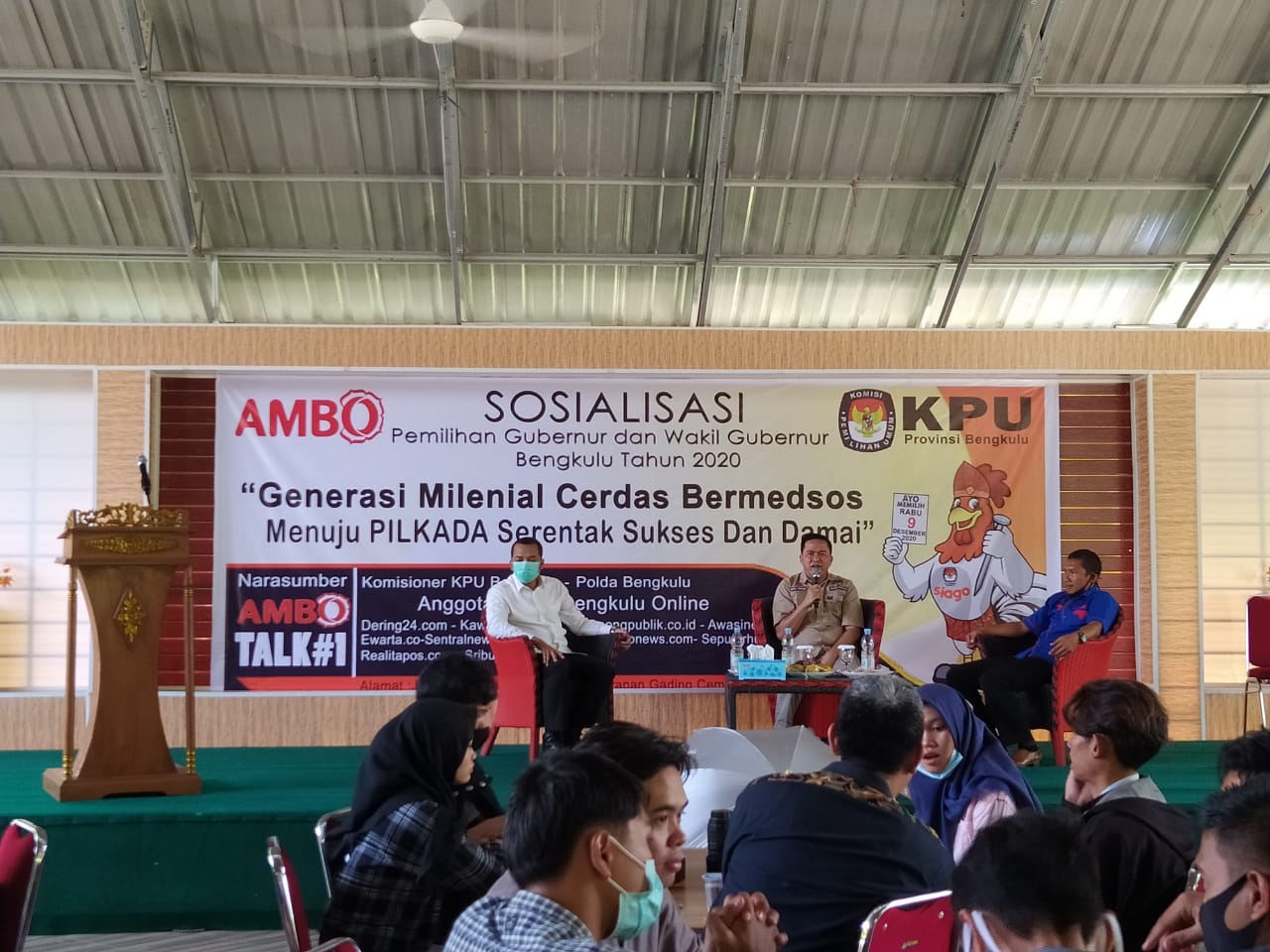 Bengkulu, KPU Ajak Pemilih Pemula Gunakan Hak Pilih Dengan Baik