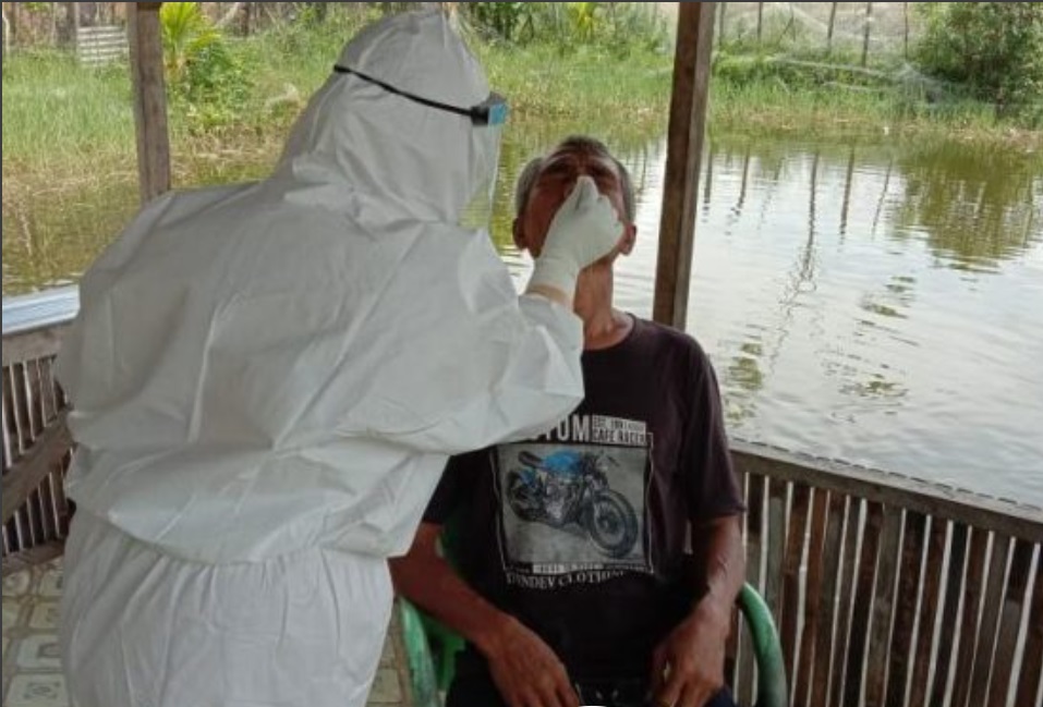 Upaya Tracking, Satgas Covid-19 Mukomuko Ambil Sampel Swab di 3 Klaster