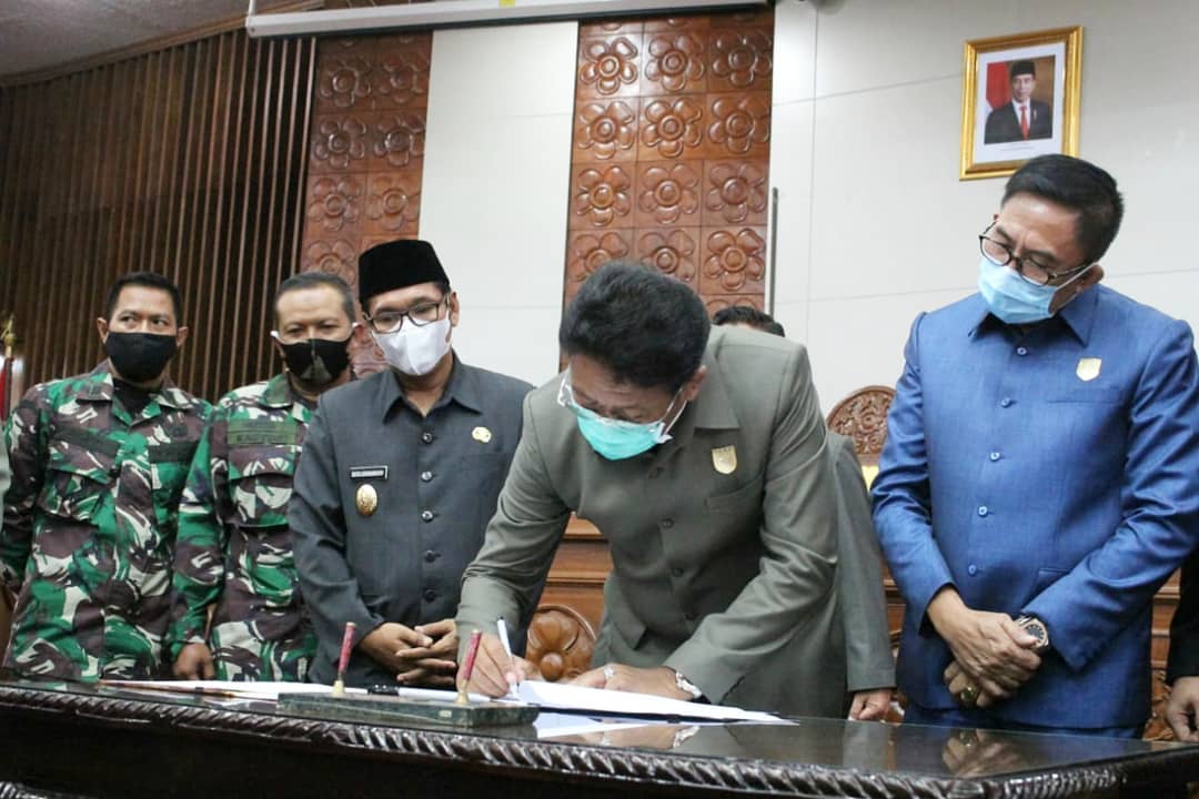 Ketok Palu, APBD-P Provinsi Bengkulu Tahun 2020 Disahkan