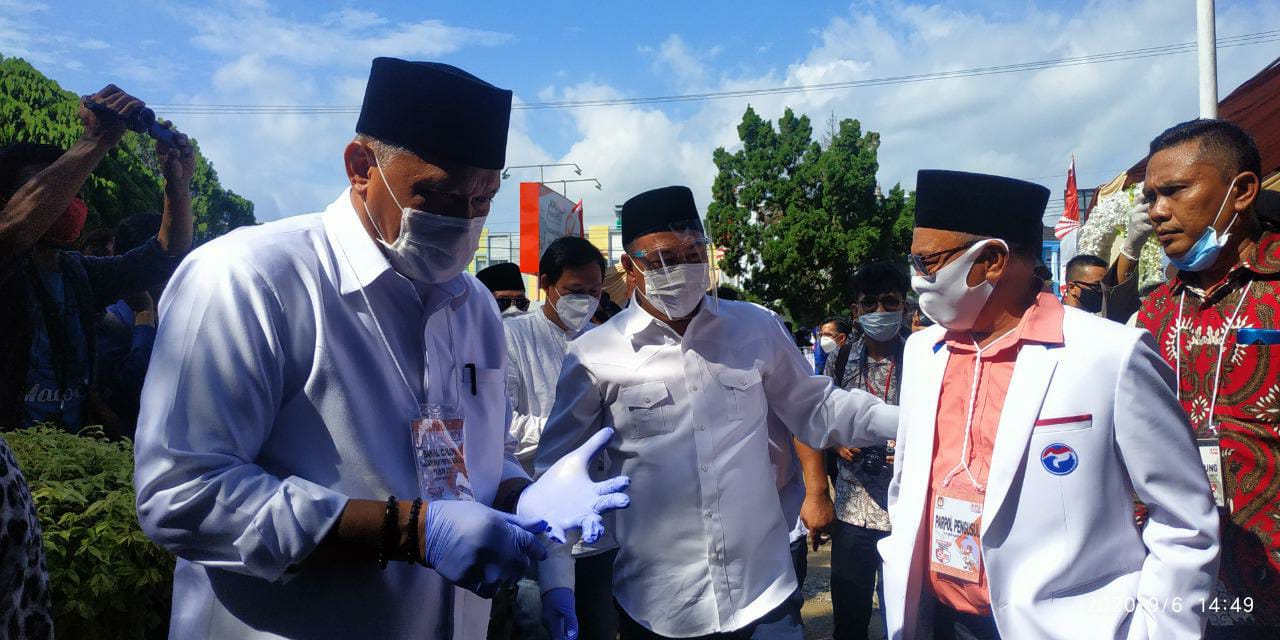 Final, Agusrin - Imron Lolos Jadi Peserta Pilgub 2020