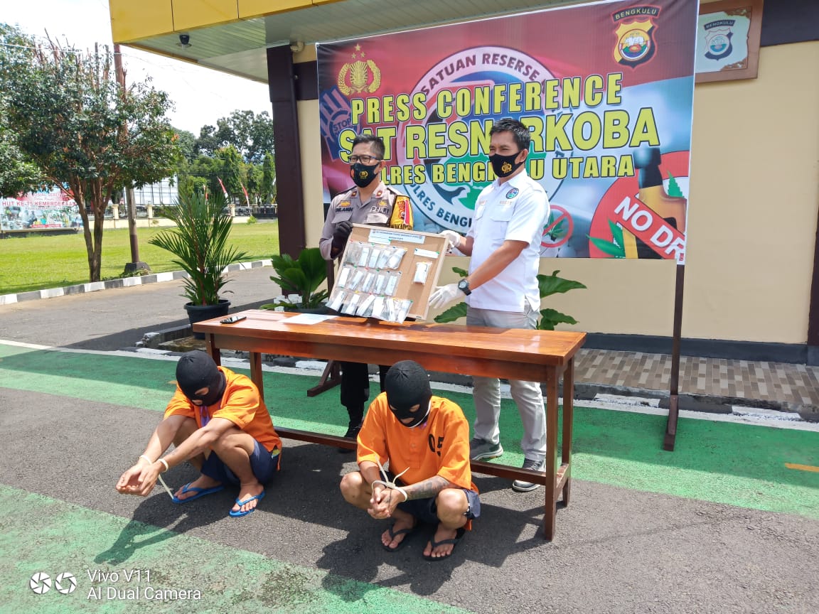 Pemuda Aur Gading Ditangkap Polisi, Terlibat Penyalahgunaan Narkoba