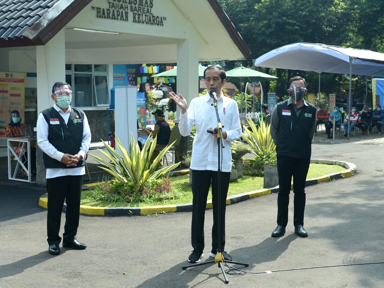 Presiden Tegaskan Keselamatan Masyarakat Ditengah Pandemi Adalah Prioritas Tertinggi