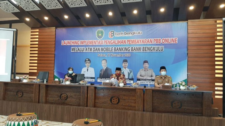 Semakin Mudah, Kini Warga Kota Bengkulu Bisa Bayar PBB Lewat ATM
