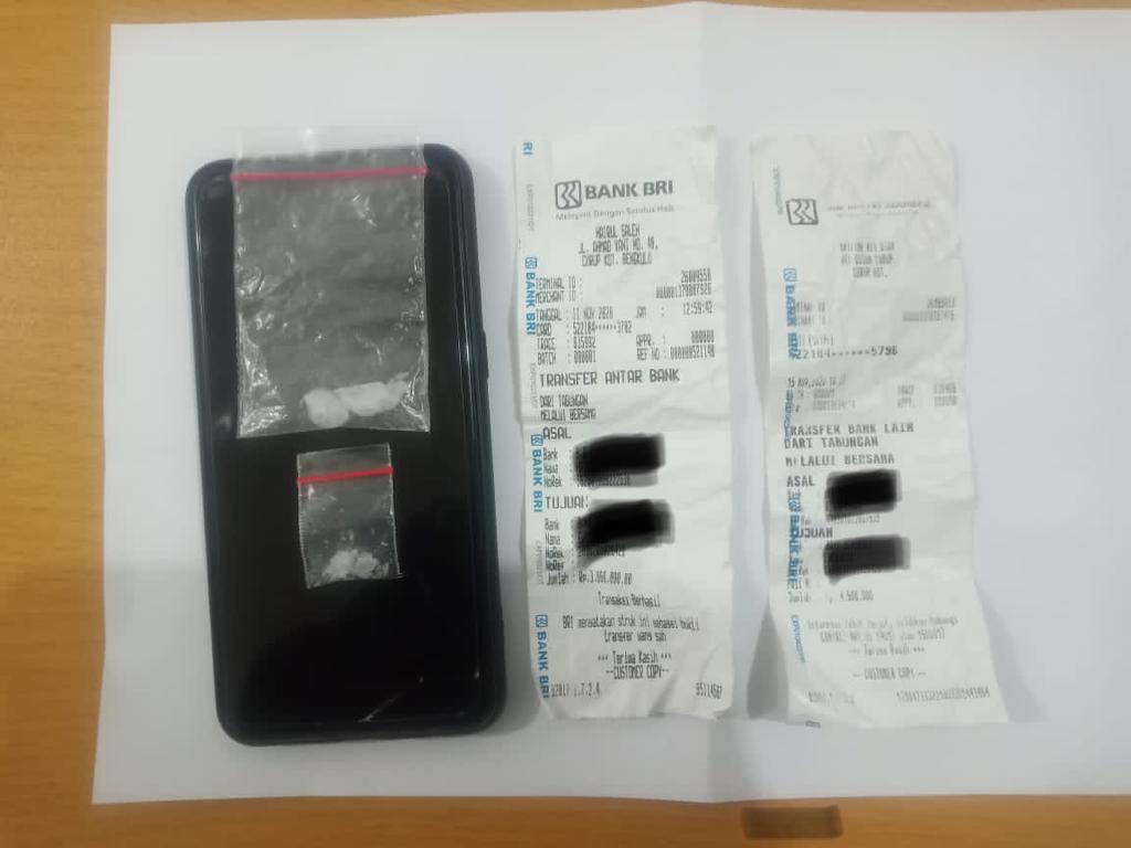 Bersama 2 Paket Sabu, Warga Curup Utara Diamankan Polisi