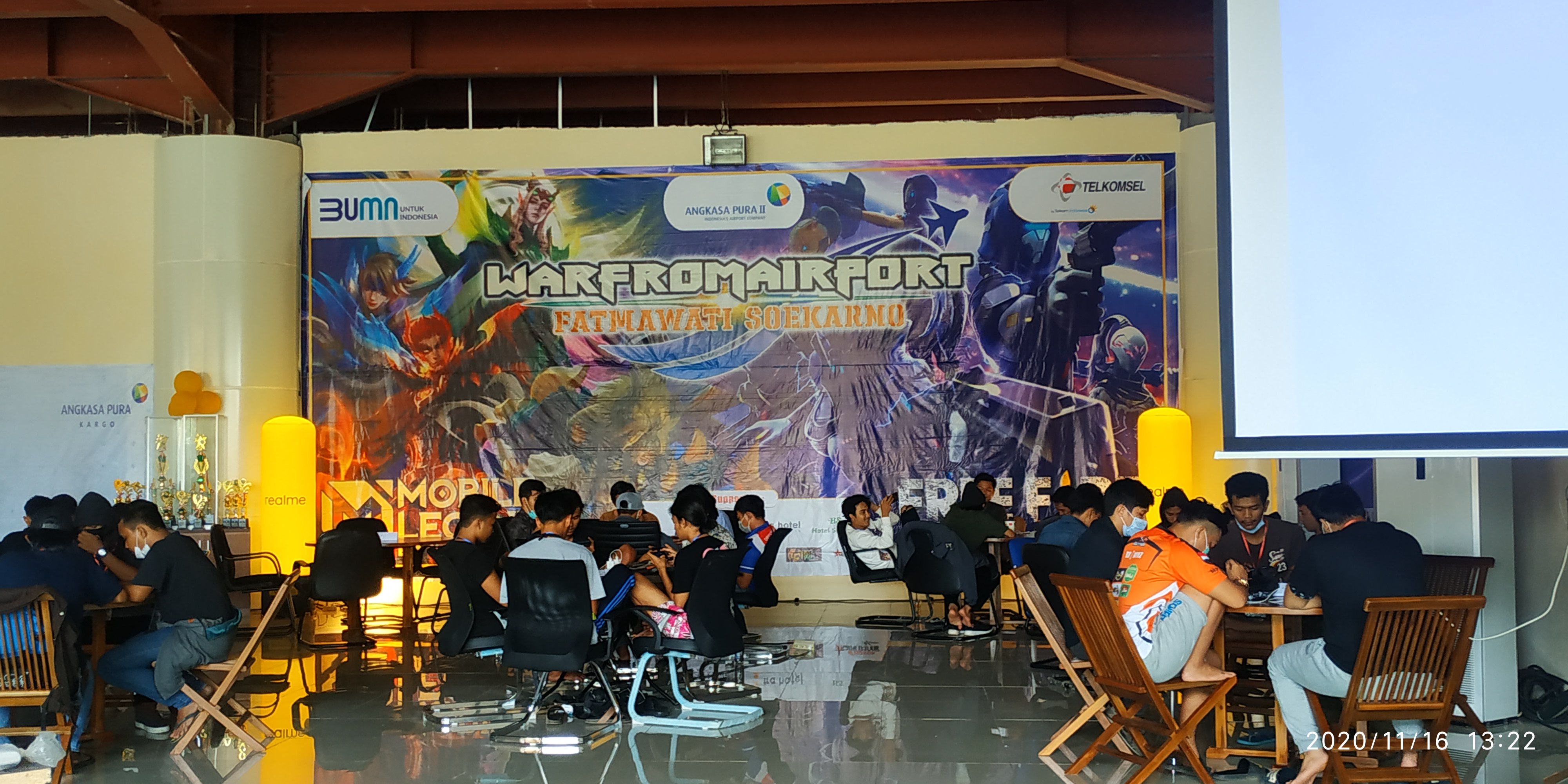 Meriahkan HUT Provinsi Bengkulu ke-52, Bandara Fatsoe Gelar Turnamen E-Sport Piala Airport
