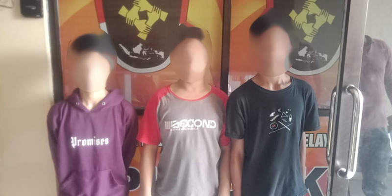 9 Kali Beraksi di Sejumlah Lokasi, 3 Pelajar SMA Diciduk