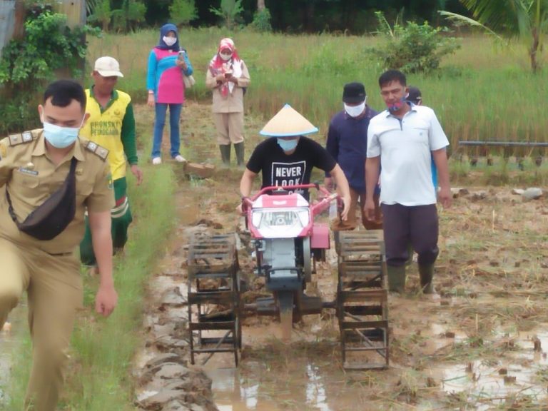 Diserahkan Beberapa Hari Lalu, Handtractor Bantuan Kementan Diuji Coba
