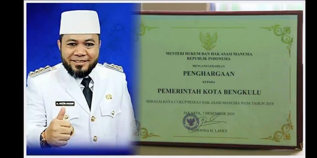 Bravo! Kota Bengkulu Dinobatkan Kota Peduli HAM 2020